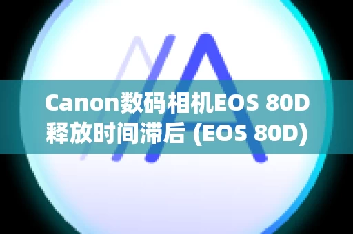Canon数码相机EOS 80D释放时间滞后 (EOS 80D)